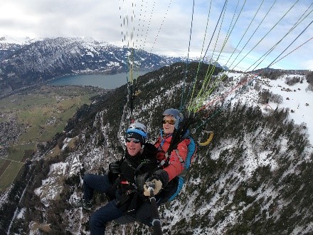 Paragliding Switzerland Incentive Travel Activity